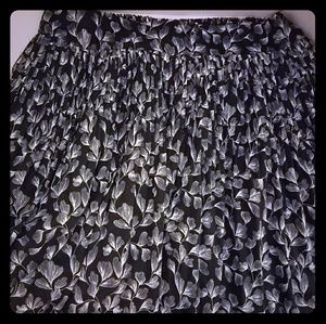 NWOT SZ XXL Merona Floral Print Skirt